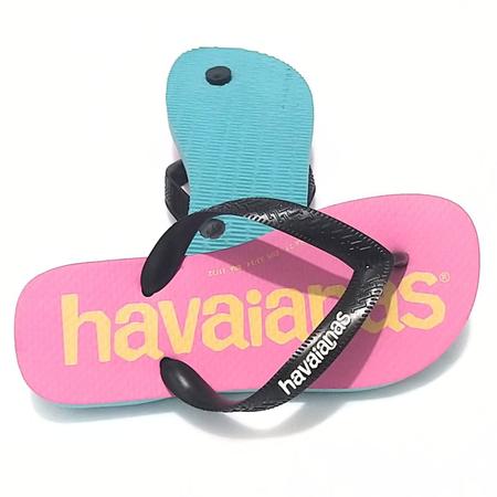 Chinelo Havaianas Top Logomania 2 Infantil Original Imagem de Chinelo Havaianas Top Logomania 2 Infantil Original