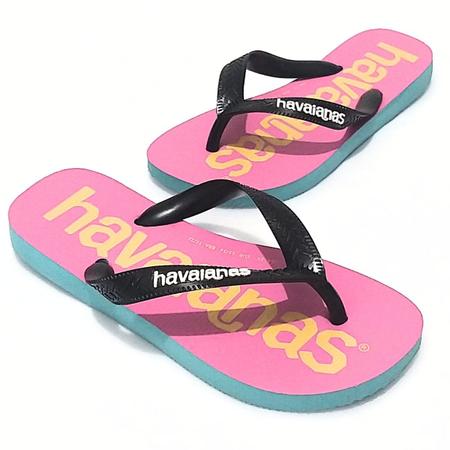 Chinelo Havaianas Top Logomania 2 Infantil Original Imagem de Chinelo Havaianas Top Logomania 2 Infantil Original
