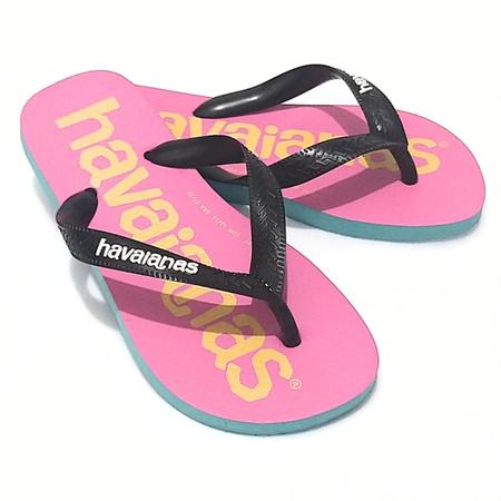 Chinelo Havaianas Top Logomania 2 Infantil Original Imagem de Chinelo Havaianas Top Logomania 2 Infantil Original