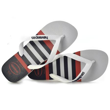 Chinelo Havaianas Top Nautic Branco 4137126 Imagem de Chinelo Havaianas Top Nautic Branco 4137126