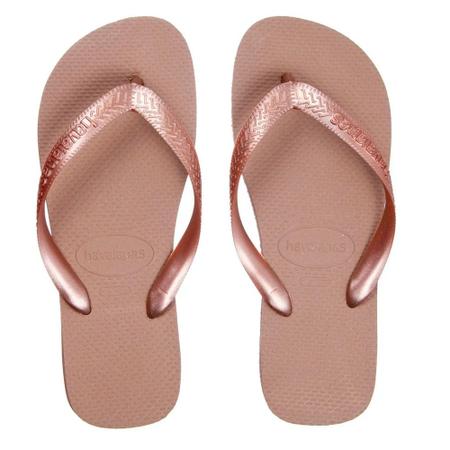 Chinelo Havaianas Top Rose Gold 37 38 Chinelo Feminino