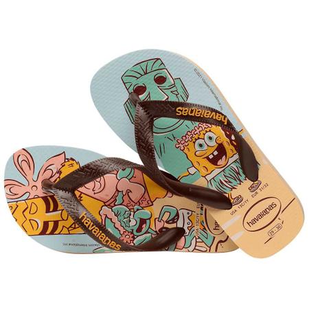 Chinelo Havaianas Top SpongeBob Masculino Chinelo Esportivo