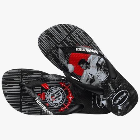 Chinelo Havaianas Top Times Corinthians Timão Dia dos Pais Imagem de Chinelo Havaianas Top Times Corinthians Timão Dia dos Pais