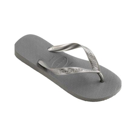 Imagem de Chinelo Havaianas Top Unissex Cinza Aço