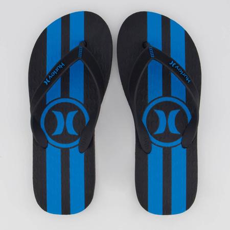 Imagem de Chinelo Hurley Icon Preto e Azul