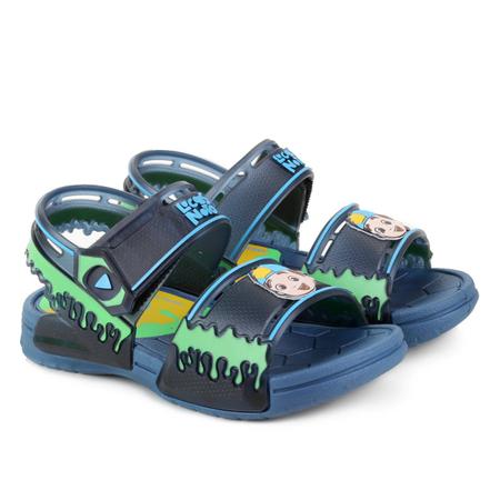 Chinelo Infantil Grendene Luccas Neto Vamos Brincar Promo - Azul+