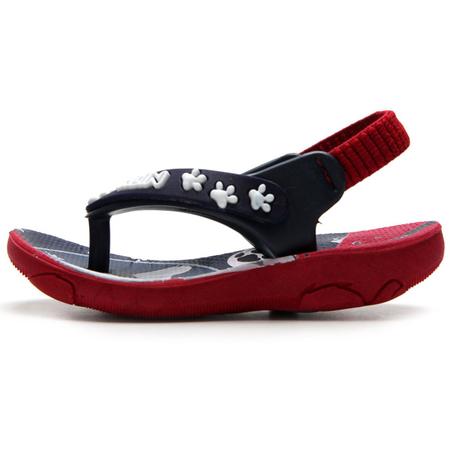 Imagem de Chinelo Infantil Klin Acqua Print Cachorrinho Menino - Vermelho