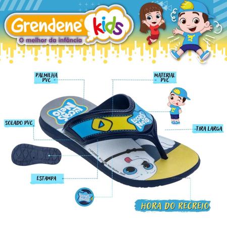 Chinelo Infantil Masculino Luccas Neto Grendene Kids em Promoção