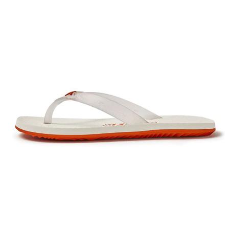 Chinelo Kenner New Summer DGX-02 Branco Laranja Imagem de Chinelo Kenner New Summer DGX-02 Branco Laranja