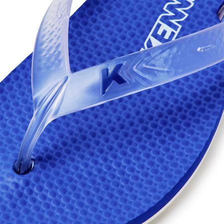Chinelo Kenner New Summer Masculino - Branco e Azul Imagem de Chinelo Kenner New Summer Masculino - Branco e Azul
