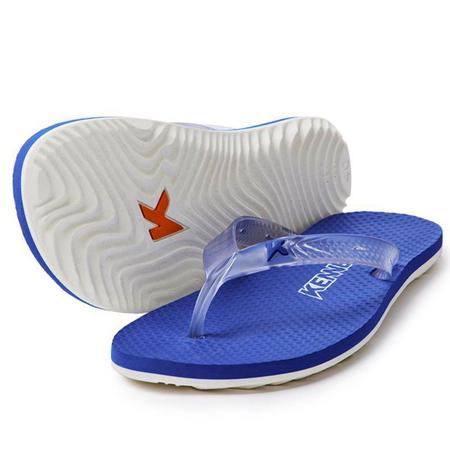 Chinelo Kenner New Summer Masculino - Branco e Azul Imagem de Chinelo Kenner New Summer Masculino - Branco e Azul