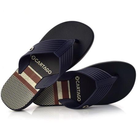 Chinelo Masculino Cartago Montreal Azul 11729 JUL/22 Imagem de Chinelo Masculino Cartago Montreal Azul 11729 JUL/22