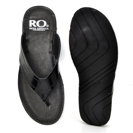 Imagem de Chinelo Masculino de Couro - Ref 700