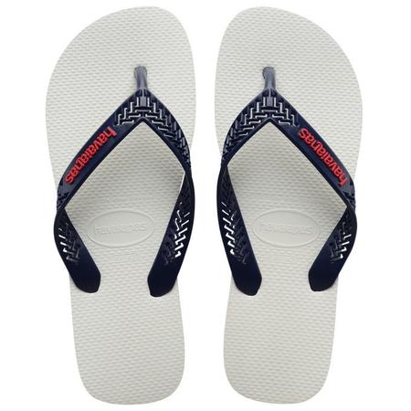 Chinelo masculino havaianas power light solid original alpargatas Imagem de Chinelo masculino havaianas power light solid original alpargatas