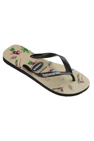 Chinelo Masculino Havaianas Top Luwow Bege Imagem de Chinelo Masculino Havaianas Top Luwow Bege