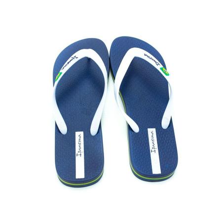 Imagem de Chinelo Masculino Ipanema Brasil AD - Azul e Branco