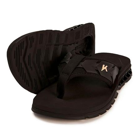 Chinelo Masculino Kenner Rakka Ultra Full Force - Preto/Preto Imagem de Chinelo Masculino Kenner Rakka Ultra Full Force - Preto/Preto
