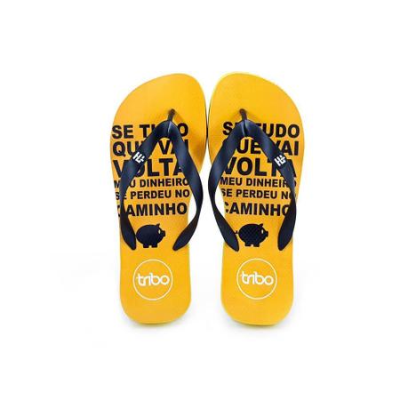 Imagem de Chinelo Masculino Macio Borracha Estampado Tiras Largas