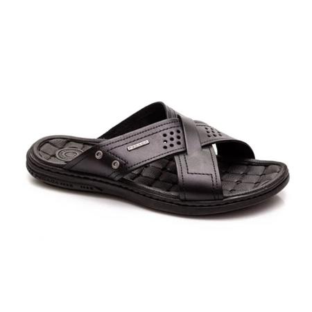 Imagem de Chinelo Masculino Pegada Anilina 24L Preto