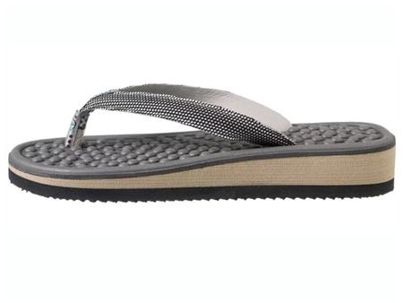 Chinelo massageador anabela clearance