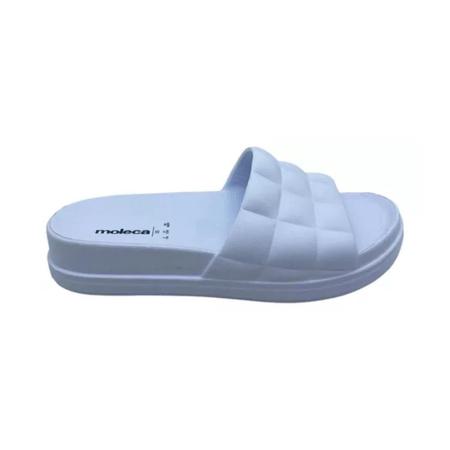 Imagem de Chinelo Moleca 5465.100 slide Tamanco Anabela nuvem leve Feminino