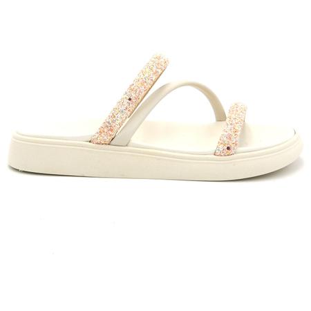 Imagem de Chinelo Moleca 5469.121 Salto Flatform Baixo Papete Leve Feminino