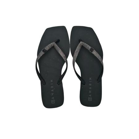 Imagem de Chinelo Ramarim Feminino Moda Praia Dedo Gliter Verao Macio