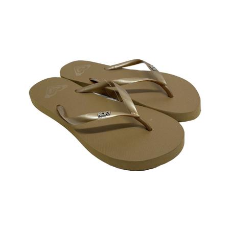 Chinelo Roxy Bermuda III Dourado Imagem de Chinelo Roxy Bermuda III Dourado