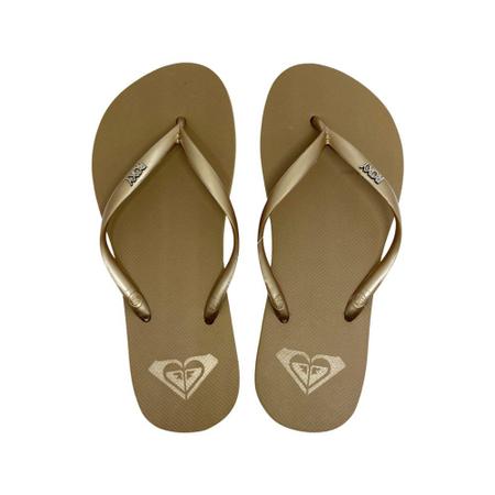 Chinelo Roxy Bermuda III Dourado Imagem de Chinelo Roxy Bermuda III Dourado