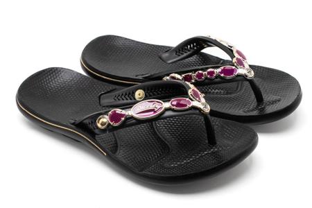 Chinelo Sandália Alcalay Linha Pedras Especial Ortopedico Ant-stress CH06 Resina Imagem de Chinelo Sandália Alcalay Linha Pedras Especial Ortopedico Ant-stress CH06 Resina