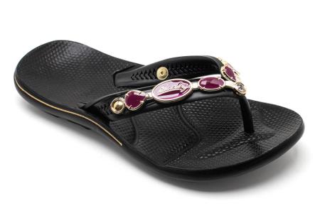 Chinelo Sandália Alcalay Linha Pedras Especial Ortopedico Ant-stress CH06 Resina Imagem de Chinelo Sandália Alcalay Linha Pedras Especial Ortopedico Ant-stress CH06 Resina