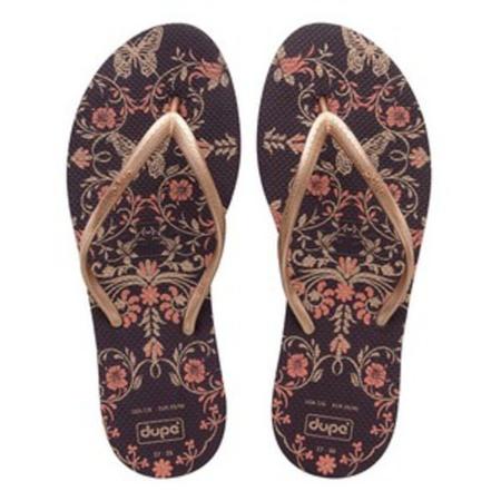 Chinelo Sand lia Feminino Dup Belle Flores Chinelo Feminino