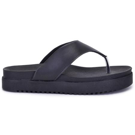 Imagem de Chinelo Sandália Feminino Tamanco Flatform Papete Basica Casual 