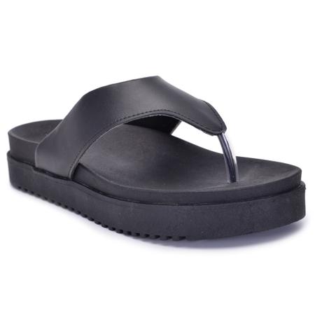 Imagem de Chinelo Sandália Feminino Tamanco Flatform Papete Basica Casual 