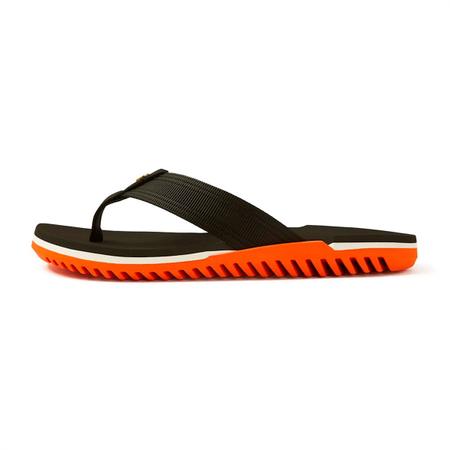 Imagem de Chinelo sandalia kenner masculino nk6 pro preto/laranja