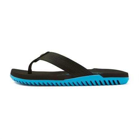 Chinelo Sand lia Kenner Nk6 Pro Preto Turqueza DFY 02 Chinelo