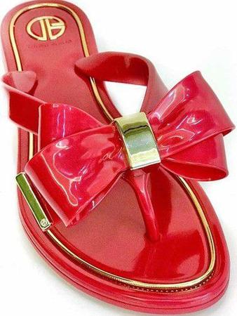 Chinelo Sandália Rasteira Rasteirinha Laço Praia Chic 4cores - So Pretty Shoes Imagem de Chinelo Sandália Rasteira Rasteirinha Laço Praia Chic 4cores