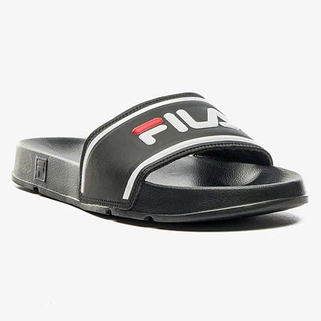 Slide fila best sale preto