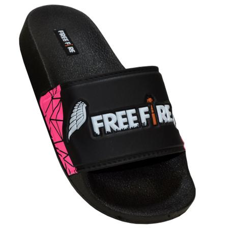 Chinelo De Dedo Masculino Free Fire Angelical Azul - Compre Agora