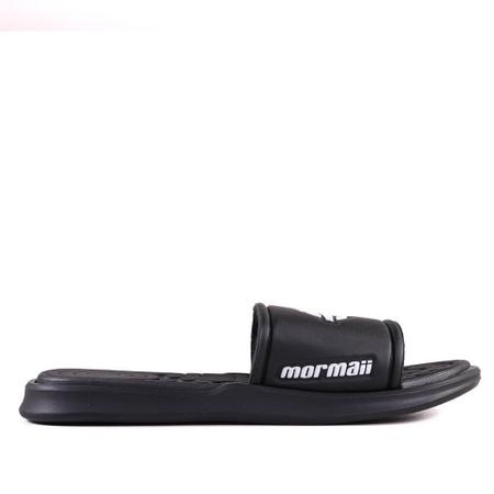 Chinelo Slide Infantil Mormaii Preto Imagem de Chinelo Slide Infantil Mormaii Preto