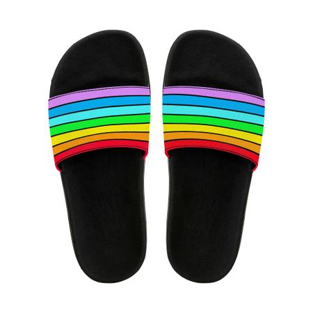 Chinelo Slide Personalizado Masculino LGBT - FIRE FOX Imagem de Chinelo Slide Personalizado Masculino LGBT