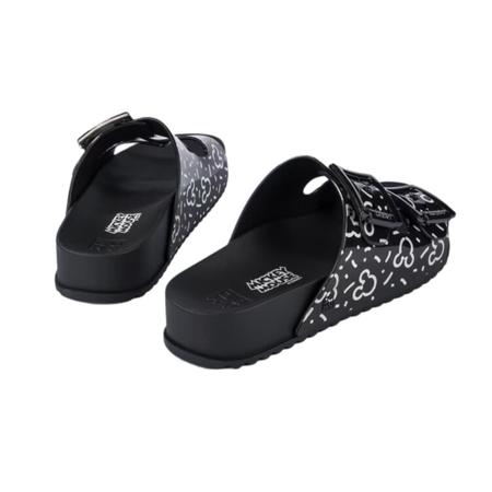 Chinelo Slide Zaxy Joy Mickey Partner Feminino Preto Imagem de Chinelo Slide Zaxy Joy Mickey Partner Feminino Preto