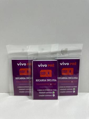 Imagem de Chip Vivo Combo (com R 10,00 De Recarga)