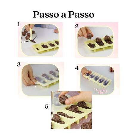 Chocalho de Brigadeiro Doces Perfeito Gourmet Para Confeito - Blue Star Imagem de Chocalho de Brigadeiro Doces Perfeito Gourmet Para Confeito