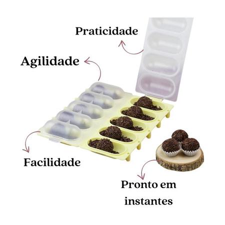 Chocalho de Brigadeiro Doces Perfeito Gourmet Para Confeito - Blue Star Imagem de Chocalho de Brigadeiro Doces Perfeito Gourmet Para Confeito