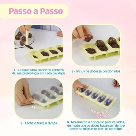 Chocalho De Doce Brigadeiro Granulado Perfeito Confeiteiro - Blue Star Imagem de Chocalho De Doce Brigadeiro Granulado Perfeito Confeiteiro