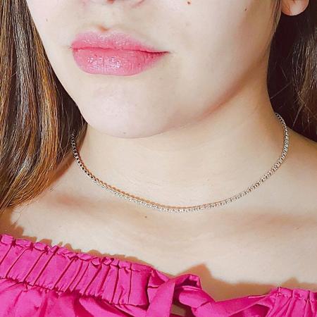 Imagem de Chocker Zircônia Cristal 2mm