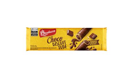 Imagem de Choco Biscuit Tubet Wafer Bauducco 80 Gramas