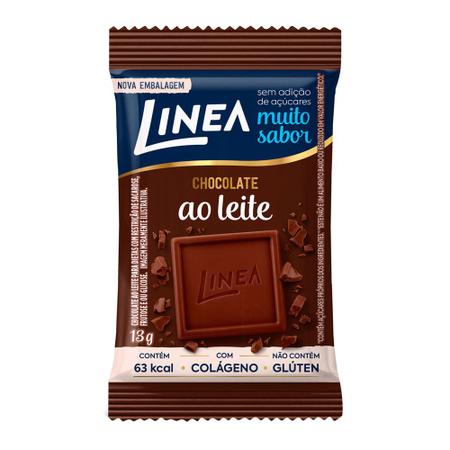 Imagem de Chocolate ao Leite Linea Zero Açúcar 13g