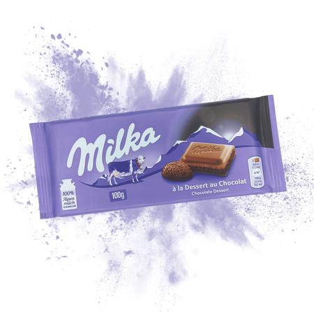 Milka Chocolate Bar - Chocolate Mousse 100g